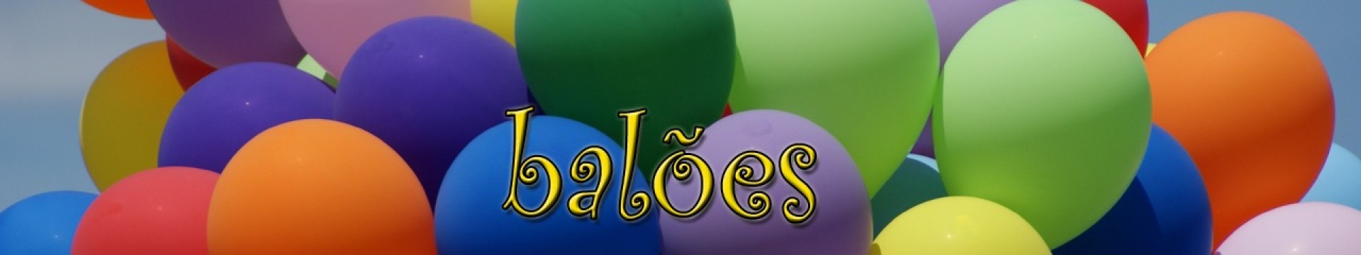 balões