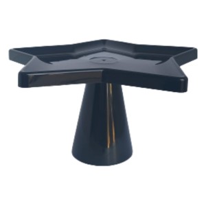 PORTA DOCE ESTRELA PRETA