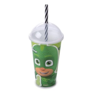 COPO SHAKE PJ MASKS LAGARTIXO 500ML