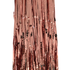 CORTINA FITA METALIZADA ROSE