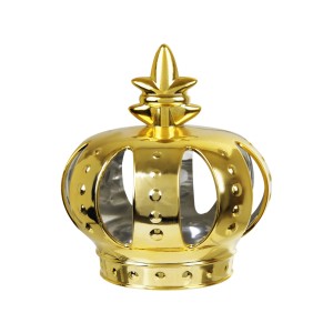 COROA DECORATIVA DOURADA