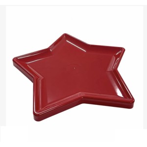 BANDEJA ESTRELA VERMELHA