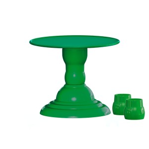 BOLEIRA ROYALE 22CM VERDE BANDEIRA