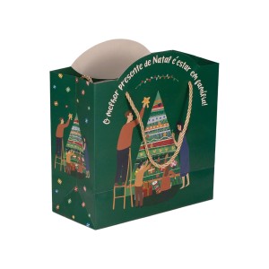 SACOLA NATAL G ÁRVORE VERDE