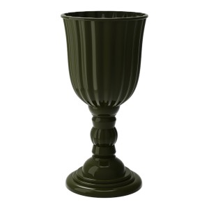 VASO DUBAI GDE VERDE EUCALIPTO