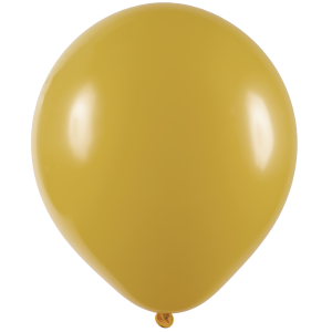 BALÃO 5 MOSTARDA LISO