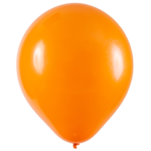 BALÃO 9 LARANJA LISO
