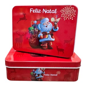 CONJUNTO 2 LATAS NATAL DT1845